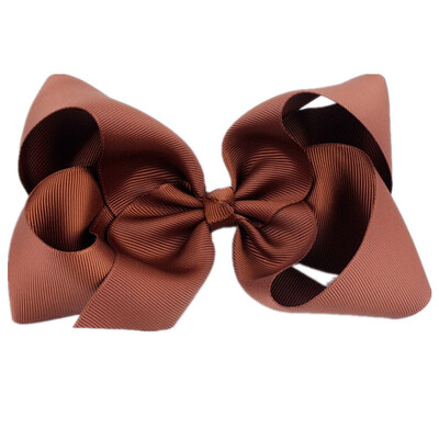 

〖Follure〗Big Hair Bow Boutique Grosgrain Ribbon Hairpins Hairpins Headwear For Women Girl