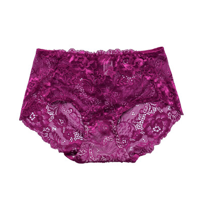 

Toponeto Women Sexy Seamless Lace Underwear Ladies Brief Knicker Panty