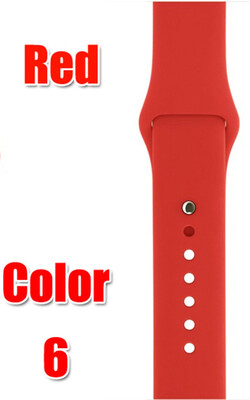 

Silicone Sports Band for Apple Watch Series 123 38MM 42MM Rubber Watchband for iWatch Volt series 4 40mm 44mm