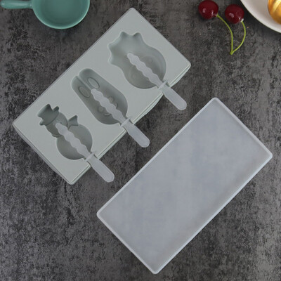 

Toponeto Ice Cream Mold With Lid Popsicle Mold Watermelon Corn Cube Silicone