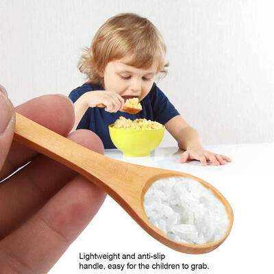 

Greensen 30pcs Mini Natural Wooden Children Spoon Kitchen Condiment Tool