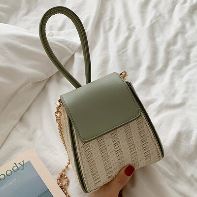 

Handbag 2019 new tide Korean summer new slung chain Bao Sen series shoulder small square bag