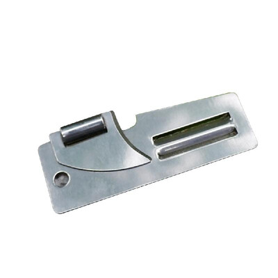 

2 in 1 Multifunction Stainless Steel Fruit Vegetable Double Peeler Can Opener for Cans Mini Tool with a Key Hole Indoor Outdoor
