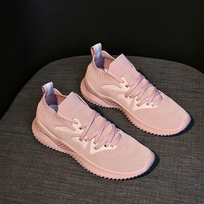 

Factory Outlet Women Shoes Plus Size 40 Stretch Fabric Sneakers Women Casual Vulcanize Shoes Female Slip On Basket Socks Shoes