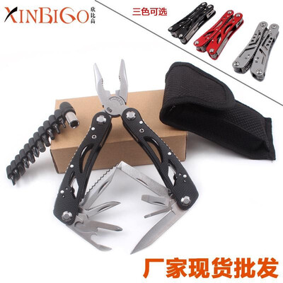 

Best selling stainless steel multi-function knife&pliers folding multi-purpose pliers emergency tool pliers outdoor camping su