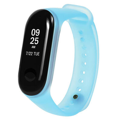 

Band Strap Watch Strap Wearable Replaceable Translucent Colorful Watch Band for XIAOMI MI Band 3