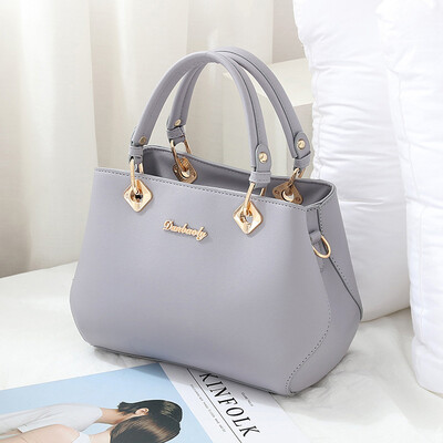 

Womens bag 2018 new fashion big bag Korean version of the shoulder bag casual Messenger bag PU leather ladies bag handbag