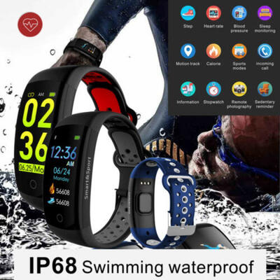 

NEW Fitbit Smart Band Heart Rate Blood Pressure & Oxygen Color Display Wristband
