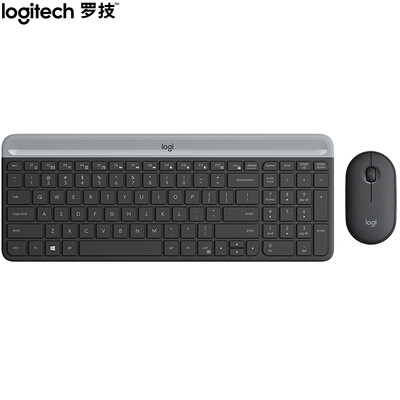 

Logitech MK470 mouse&keyboard set wireless mouse&keyboard set full size starry gray self-operated with wireless 24G receiver