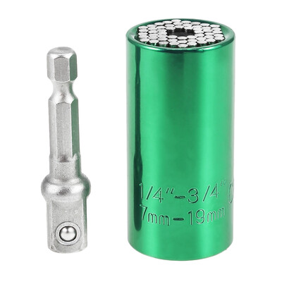 

Universal Torque Socket Wrench Sleeve Ratchet Grip Drill Adapter Tool