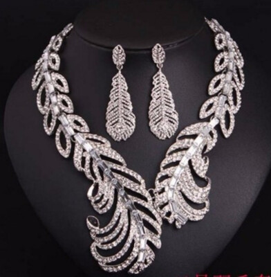 

new nice America brand temperament gem brief paragraph clavicle necklace dinner set female high-grade fashion accessories