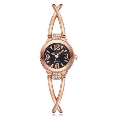 

Korean fashion casual womens bracelet bracelet diamond popular alloy quartz watch