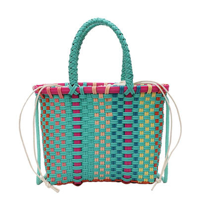 

Small Shoulder Messenger Handbags Women Weaving Crossbody Top-handle Bags