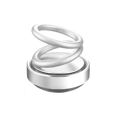 

Double Ring Rotating Designed Car Air Purifier Essential Oil Diffuser Air Freshener Car Decoration