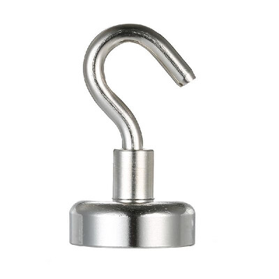 

10pcs Magnetic Hooks Magnet Hanging Hook Heavy Duty Neodymium Magnet Hook Set of 10pcs Magnetic Single Hook