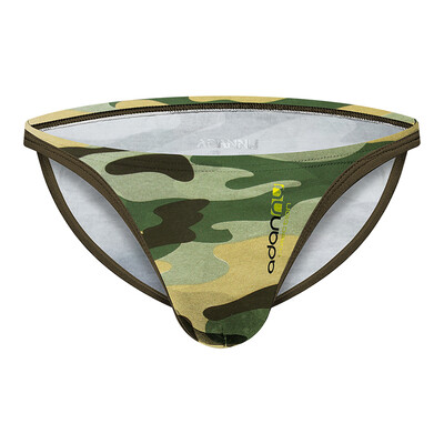 

Mens Sexy Camouflage Cotton Briefs Underwear T-Back G-string Thong Underpants
