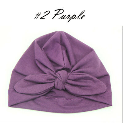 

Cute Baby Girls Boys Newborn Toddler Kids Beanie Bow Knot Wrap Cap Turban Hat