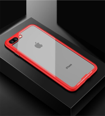 

Soft TPU Silicone Tempering Glass Fitted Cases For iphone X 8plus Business Dirt-Resistant Phone Cases For iphone7 plus