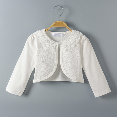 

Toddler Kids Baby Little Girls Lace Princess Bolero Cardigan Shrug Tops Clothes