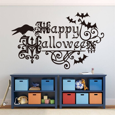 

〖Follure〗Happy Halloween Home Household Room Wall Sticker Mural Decor Decal Removable New
