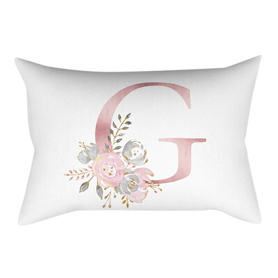 

Siaonvr 30x50 cm Kinder Zimmer Dekoration Brief Kissen Englisch Alphabet pillowcases