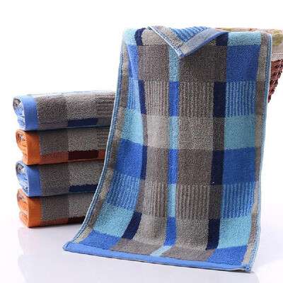 

1Pcs Face Towel Cotton Blends Patchwork Pattern Supper Comfy Towel 7335cm