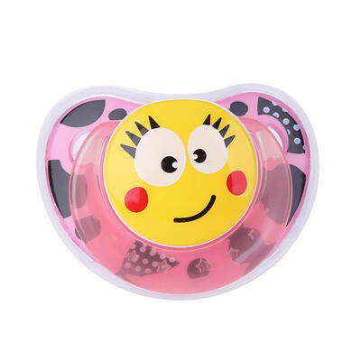 

Newborn Baby Pacifier Silicone Nipple Soother Anti-dust Lid Infant Teether