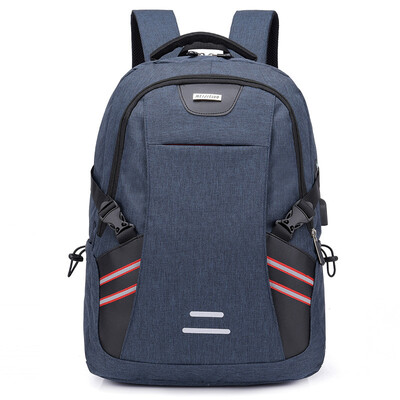 

Smart backpack polyester travel leisure backpack 156-inch computer bag safe reflective travel backpack