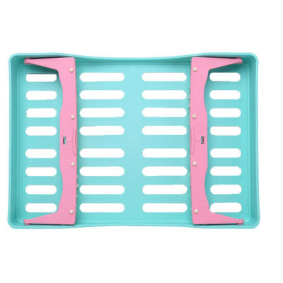 

Dental Plastic Sterilization Rack Surgical Box Instrument Disinfection Box
