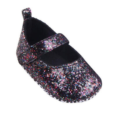 

Hot sale Baby Girls Shoes Toddler Sequins Infant Soft Sole First Walker Cotton Shoes Soft Bottom