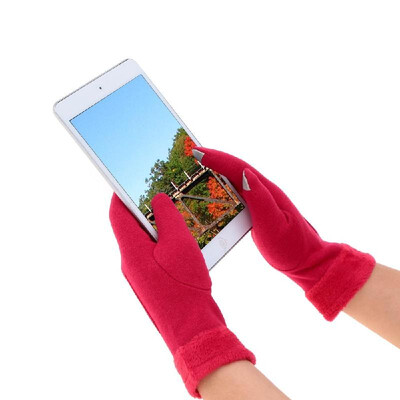 

Winter Touchscreen Gloves Outdoor Sports Touchscreen Gloves Free Size Warm Touchscreen Gloves For Women