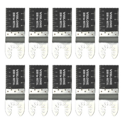 

VISLONE 10pcs 1-38" Oscillating Saw Web Multi Tool Nail Eating Saw Webs