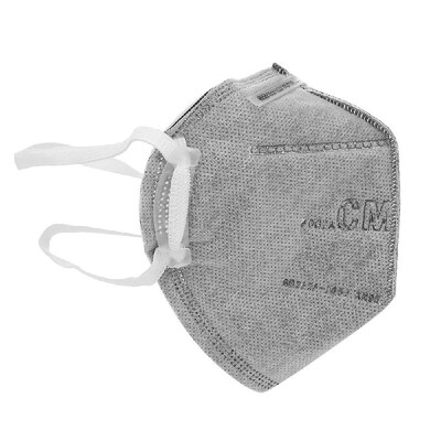 

CM 10pcslot Dust Mask Nonwoven Valve Breathable Activated Carbon Mask Anti-particles Anti-Dust Protective Respirator