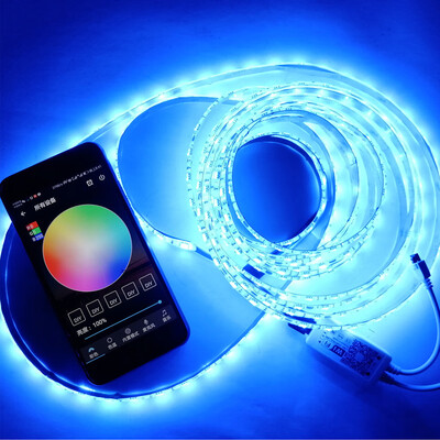 

〖Follure〗Smart WiFi 5050 RGB IP65 Waterproof 300LED Light Strip Voice Control 5m