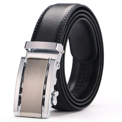 

men belts cow genuine leather luxury strap male belt for man automatic buckle fancy vintage jeans ratchet belt ceinture