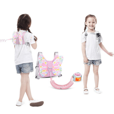 

ONYA anti-missing bracelet child anti-lost with traction rope child shoulder strap anti-lost bracelet slip baby artifact anti-lost rope F040BB butterfly wi