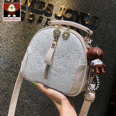 

Ins new sequin bag 2019 new Korean personality handbag Joker shoulder Messenger bag