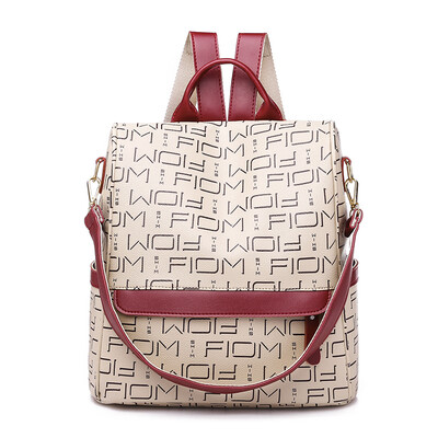 

Summer dual-purpose waterproof shoulder bag female Korean wave large-capacity leisure womens bags anti-oil stains backpack female