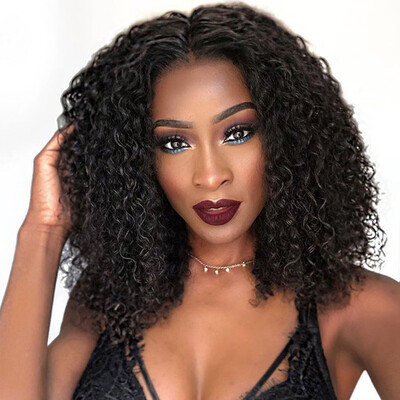 

Dolago Curly Short Bob Wigs 13x6 Lace Front Human Hair Wigs 130 Indian Glueless Lace Frontal Wig Full Ends