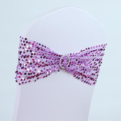 

Chair Sash Bow Elastic Chair Ribbon Back Tie Bands for Wedding Party Ceremony Banquet