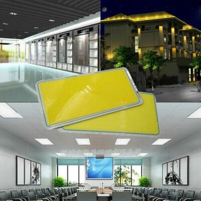 

12 V 70 W 7000 LM LED Panel Strip COB Chip Light Lamp 220 X 120 mm WhiteWarm White