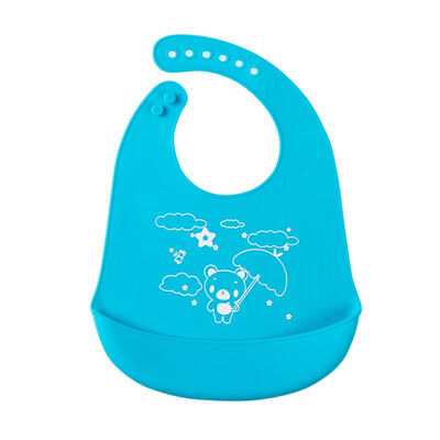 

Baby Detachable Kids Boys Girls Waterproof Feeding Apron Saliva Towel Bib Smock Baby Bibs for Lunch Arrival