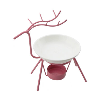 

XIANGSHININGYUAN Happy Deer Aromatherapy Furnace Essential Oil Furnace Incense Burner Candlestick C-2