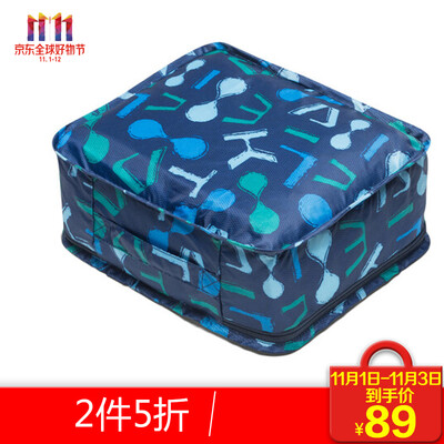 

Xinmei beauty Kamiliant KM ACCESSORIES series trend personality printed clothing storage bag BB388002 blue trumpet