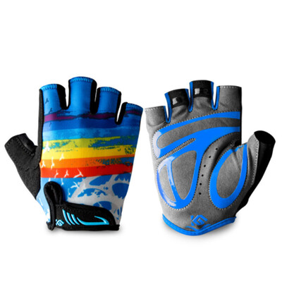 

Outdoor Kids BoyGirl Half Finger Cycling Gloves Bike Bicycle Riding Breathable