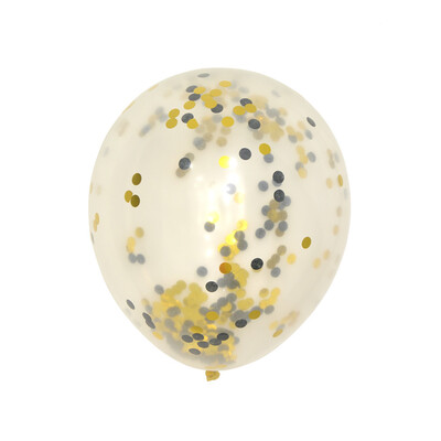

New Hot 12inch Latex Balloons And Colored Confetti Birthday Party Decorations Kids Adult Wedding Engagement Balloons