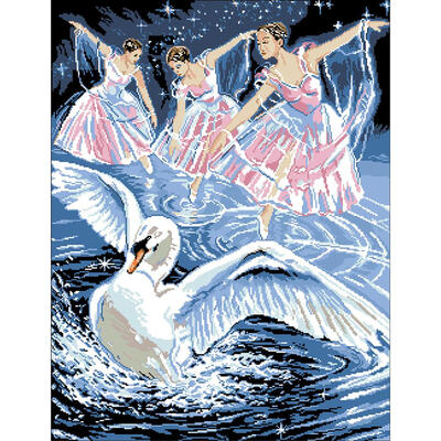 

5D DIY Diamond Painting White Swan Cross Stitch Embroidery Rhinestones Kits