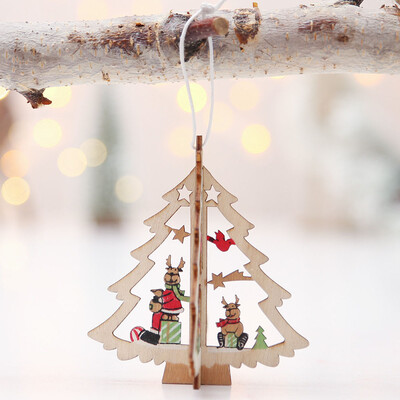 

〖Follure〗Christmas Tree Pendant Hanging Home Ornament Christmas Decoration A