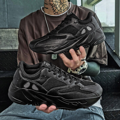 

Mesh shoes mens shoes tide old shoes breathable mens sports&leisure small black shoes shoes