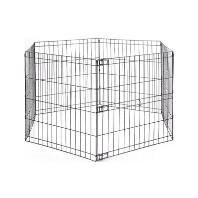 

Gobestart Foldable Pet Exercise And Playpen Small To Medium Pet Dog Thai Isolation Door